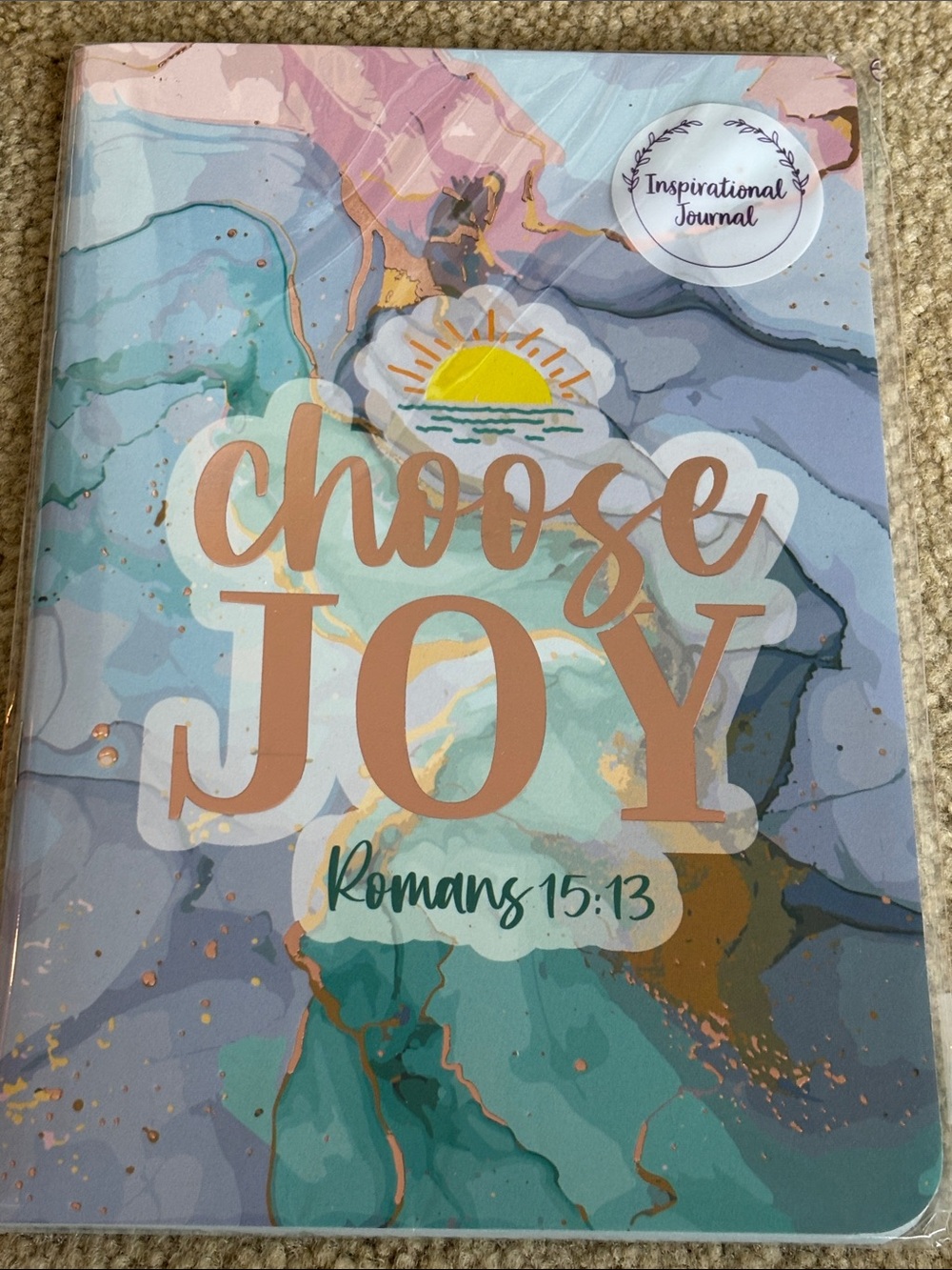 NWT Choose Joy Inspirational Journal/Prayer Cards/Peace Magnet - Picture 4 of 8